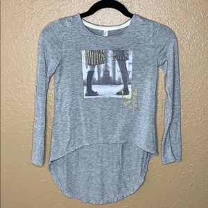 Xhilaration Long Sleeve Girls Shrit